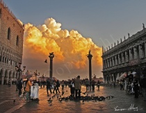 Venice Clouds of Gold
